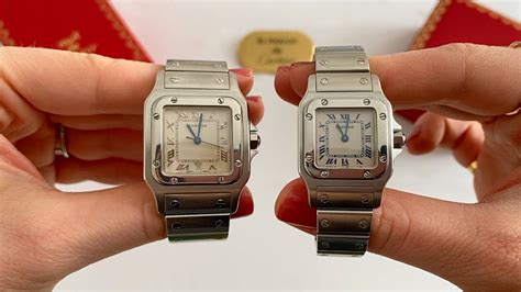 cartier women santos|cartier santos size chart.